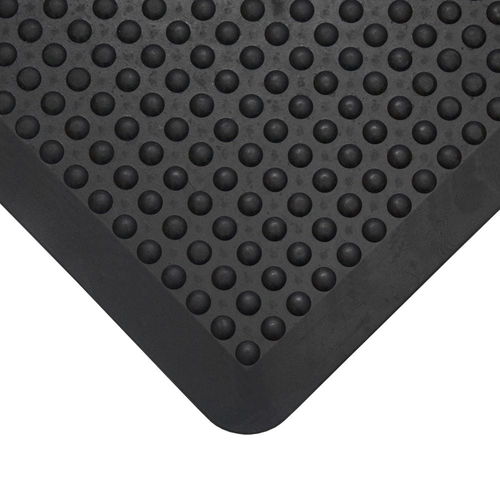 Bubble mat - BF01000 series - COBA Europe Ltd - rubber / black