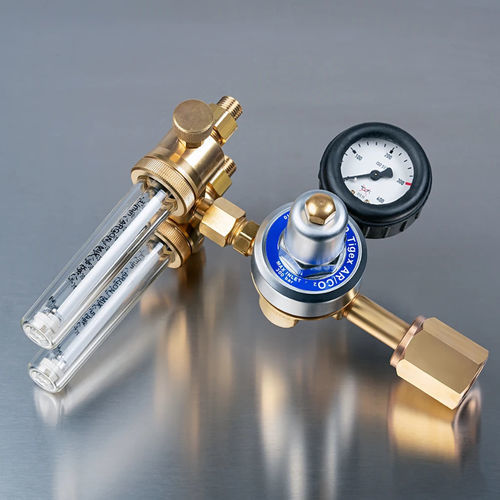 Inert gas regulator - Argon - Orbitalum Tools - two-stage / welding / double