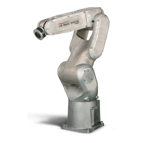 Articulated robot - LR Mate 200iD/7WP - FANUC Europe Corporation - 6-axis / handling / floor-mounted