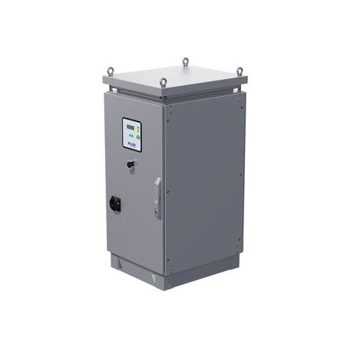 Floor-standing frequency converter - PILLER - for industrial applications / compact / static