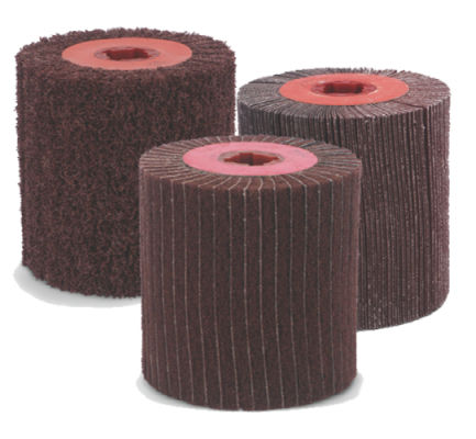 Fabric flap wheel - Camel Grinding Wheels - non-woven / coated abrasive