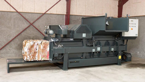 Cardboard baling press - HC40 - Bramidan Balers - for plastics / horizontal / top-loading
