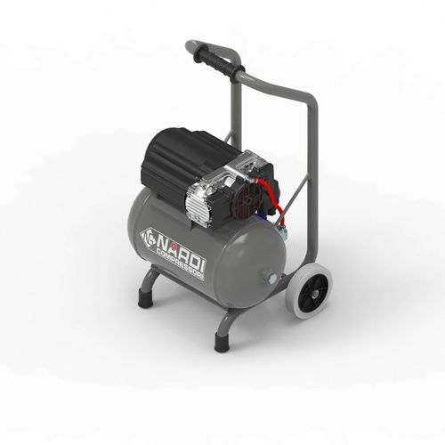 Piston compressor - ESPRIT 1 - NARDI COMPRESSORI - air / electrically-powered / on casters