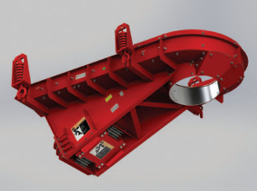 Vibrating feeder - STF series - Syntron Material Handling - for heavy loads