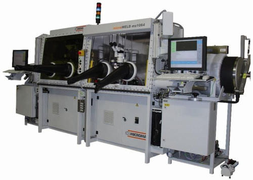Laser welding machine - microWELD™ - 3D Micromac - automatic / compact