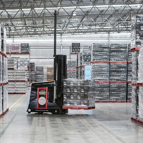 Robotized palletizer and depalletizer - DEMATIC - handling / for pallet / for the construction industry