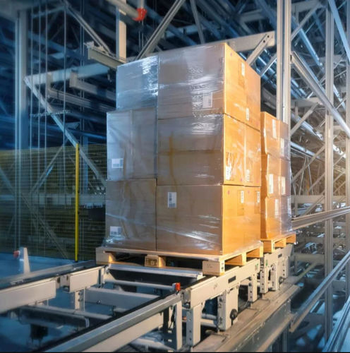 Pallet conveyor - DEMATIC - roller / chain / horizontal