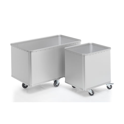 Transport cart - D 1008 series - Gmöhling Transportgeräte GmbH - aluminum / multipurpose / for linen