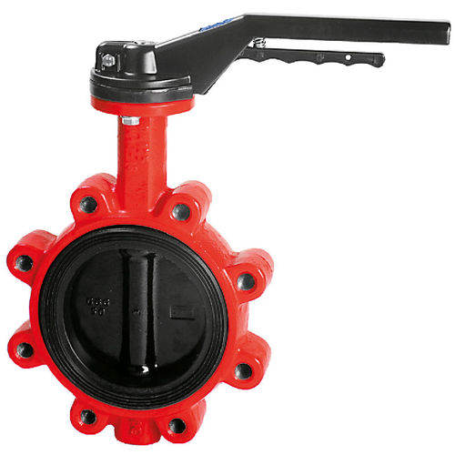 Butterfly valve - 124  - Mival - lever / for water / threaded