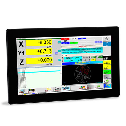 HMI interface monitor - MTFT21-W - Sipro srl - TFT-LCD / capacitive touch screen / industrial