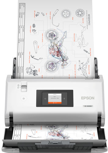 Color document scanner - WorkForce DS-30000 - EPSON Europe - compact