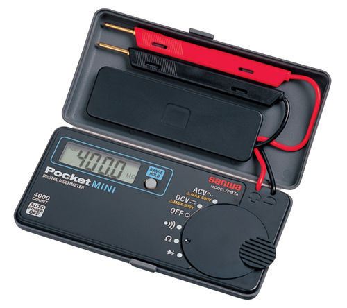 Digital multimeter - PM7a - Sanwa Electric Instrument - pocket / portable / industrial