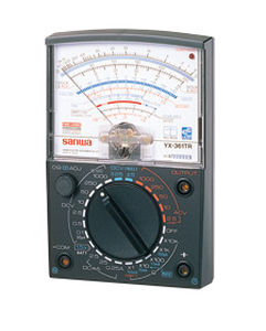 Analog multimeter - YX-361TR - Sanwa Electric Instrument - portable / 1000 V / industrial