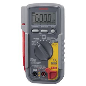 Digital multimeter - CD732 - Sanwa Electric Instrument - portable / 1000 V / 15 A