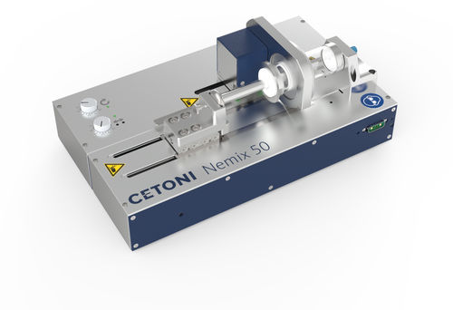 Syringe pump - Nemix 50  - CETONI GmbH - for chemicals / electric / stationary