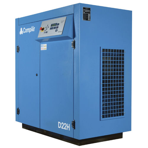 Screw compressor - D15H - D22H, D15H RS - D22H RS - STENHØJ - air / electrically-powered / stationary