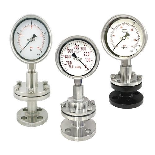 Diaphragm seal with flange connection - DT_VDT116_DTC116 - Golden Mountain Enterprise - for pressure gauges / process