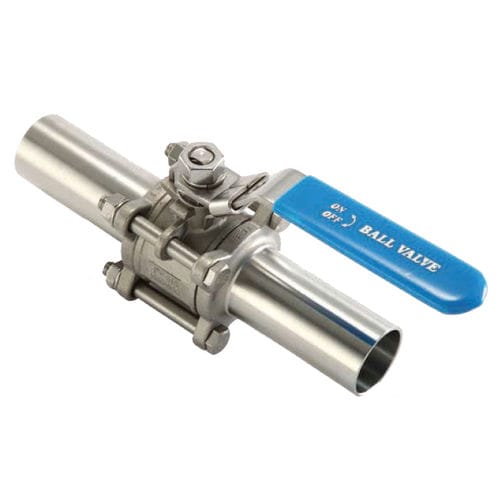 Ball valve - N_3BL - Golden Mountain Enterprise - lever / for chemicals / weld