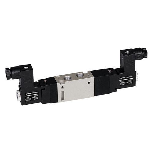 Spool pneumatic directional control valve - MV2 series - Sommer-Technik - solenoid-operated / 5/3-way / standard