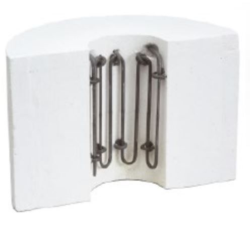 Tubular heating element - SUPERTHAL® HT - Kanthal - stainless steel / molybdenum