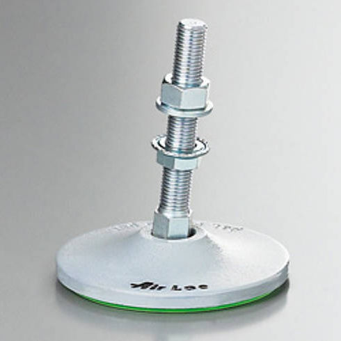 Machine foot - PRG series - AirLoc AG - elastomer / anti-vibration / adjustable