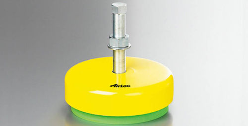 Round anti-vibration mount - PRP series - AirLoc AG - rubber / for machines