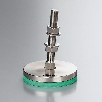 Machine foot - PRGI series - AirLoc AG - stainless steel / anti-vibration / adjustable