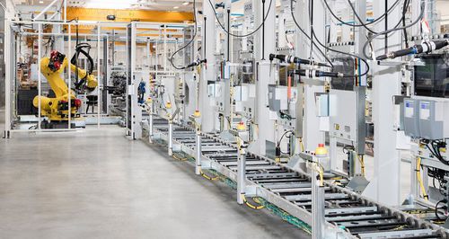 Automatic assembly station - GROB-WERKE - for industrial applications / flexible