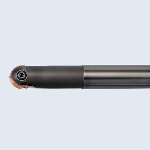 Ball nose milling cutter - ABPFN series - MOLDINO Tool Engineering Europe GmbH - insert / high-performance / helix angle