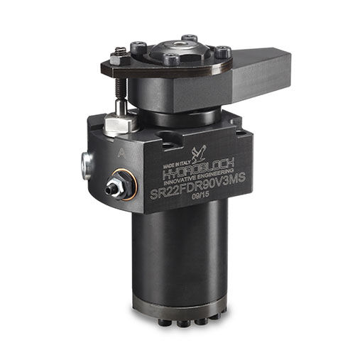 Hydraulic clamping device - SR series - HYDROBLOCK - workpiece / swing / single-acting