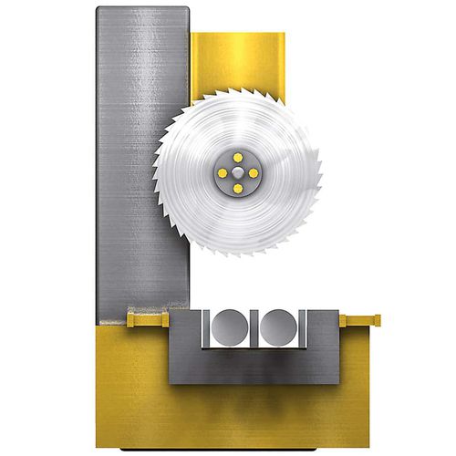 Circular sawing machine - KSA 500 D - LINSINGER - for metals / for the automotive industry
