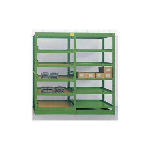 Handling shelving - LOKOMA - pull-out / for heavy loads / pallet