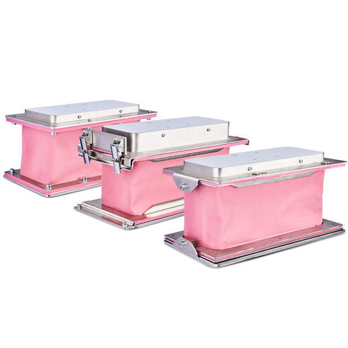 Fabric expansion joint - MöllerWerke GmbH - rectangular / flange / screw-in
