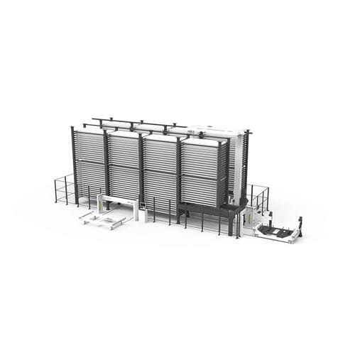 Vertical automatic storage system - MIDI - Remmert GmbH - horizontal / for sheet metal / modular