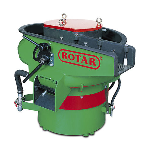 Centrifugal barrel vibratory finishing machine - HVB-S series - ROTAR - for bars / with sieving systems