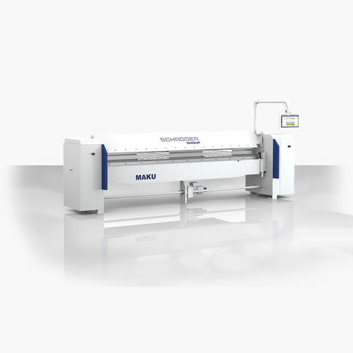 Sheet metal swivel folding machine - MAKU - Schröder Group - electric