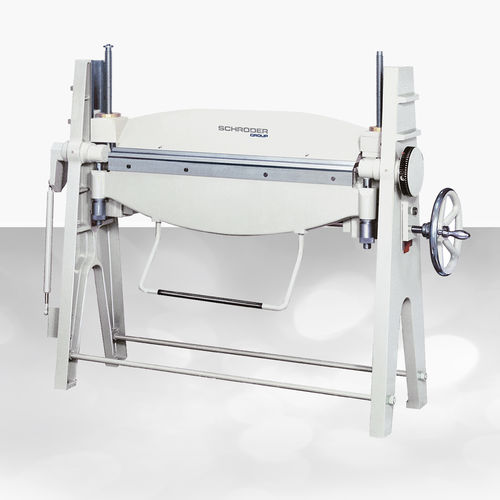 Sheet metal swivel folding machine - 204 - Schröder Group - manual