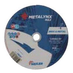 Stainless steel cutting disc - 388487 - Weiler Abrasives - steel / for manual grinders / thin