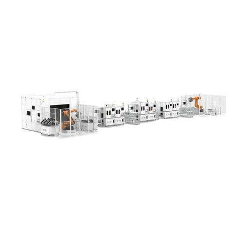 Laser welding line - Farley Laserlab - automatic / battery