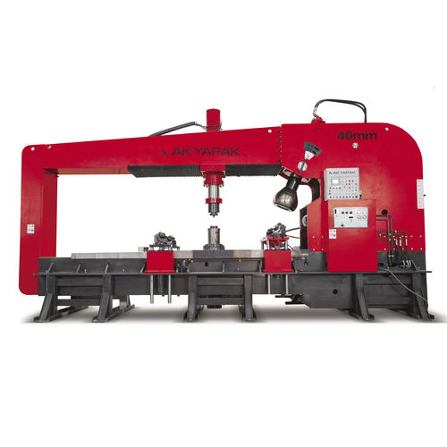 Automatic flanging machine BMB 40 AKYAPAK MAKINA SAN TIC hydraulic