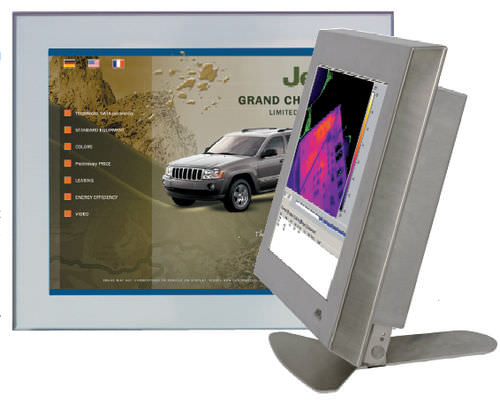 LCD panel PC - 19", IP65, SXGA | PANEL19 - MPL - 19" / 1920 x 1080 / fanless
