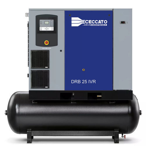 Screw compressor - DRB 20 - 35 HP IVR series - Ceccato Aria Compressa - air / electric / stationary