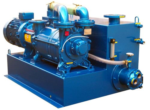 Liquid ring pump vacuum unit - max. 3 500 m³/h | HYDROPACK - Pompetravaini - industrial / compact