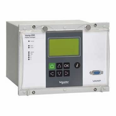 Arc flash protection relay - VAMP 230 - Vamp - for electric motors / panel-mount / programmable