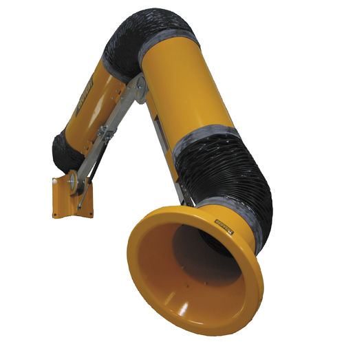 Fixed extraction arm - ASA-4 series - Geovent - wall-mounted / flexible / rigid