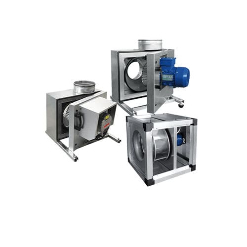 Low-noise fan - EC - Geovent - high-temperature / IP54 / centrifugal