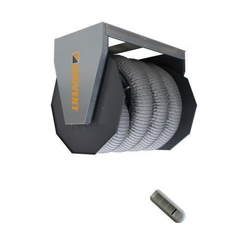 Electric captive reel - GTE - Geovent - for cables / for vehicles / for workshops