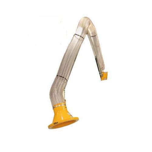 Wall-mounted extraction arm - ASX - Geovent - articulated / flexible / suction