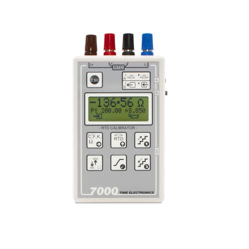 Temperature calibrator - 7000   - Time Electronics - for RTD sensors / portable / digital