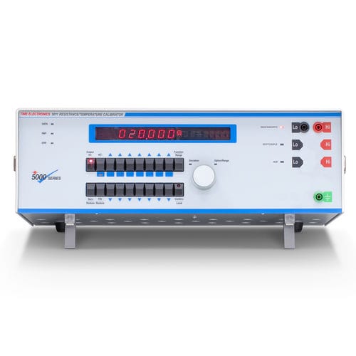 Temperature calibrator -  5011 - Time Electronics - resistance / for temperature sensors / precision